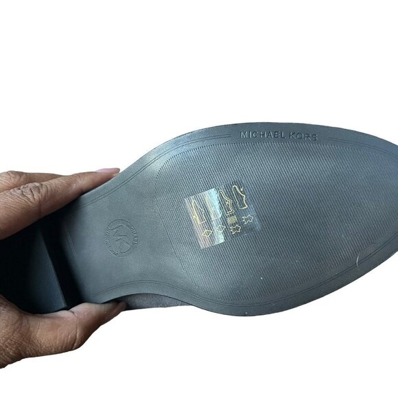 Michael Kors Ashton Ankle Boots Bootie Gray Women's US Size 7 M $175 Worn Once - Picture 6 of 11